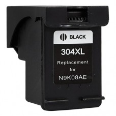 Rašalinė analogiška kasetė HP 304XL BK juoda padidintos talpos N9K08AE